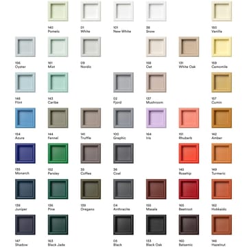 COMPILE decoratieve plank 69,6x69,6 cm - Anthracite 04 - Montana