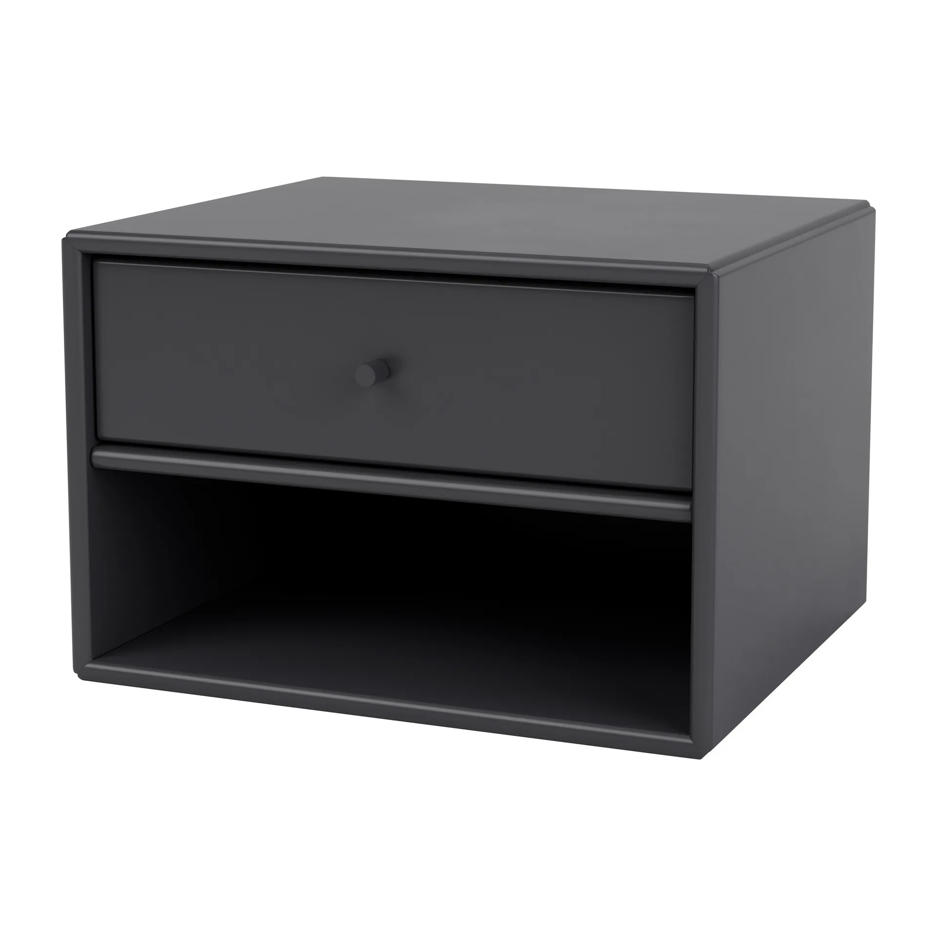 Dash Nachtkastje, Anthracite 04, incl. ophangsysteem cm Montana