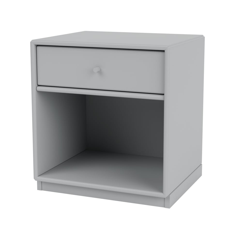 Montana Dream nachtkastje fjord 02, sokkel 3cm | Scandinavisch Interieur | Nachtkastjes | Grijs