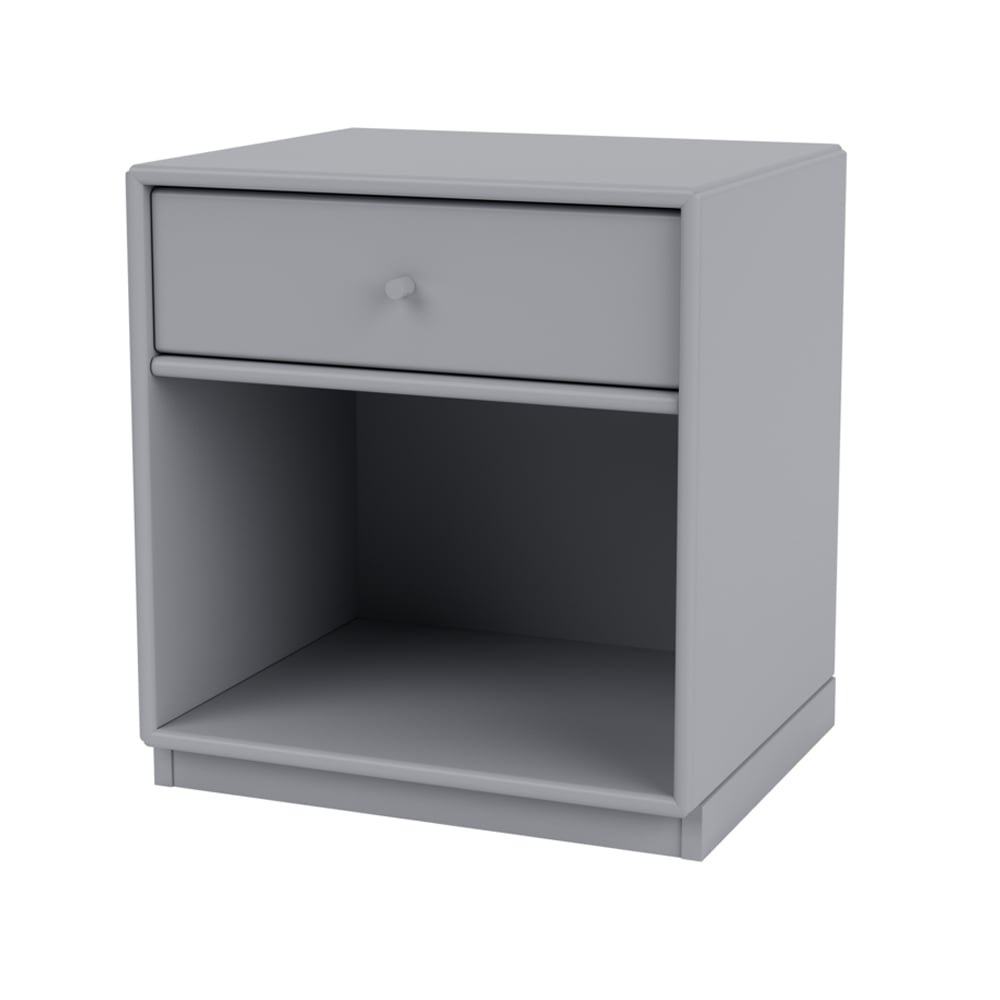 Montana Dream nachtkastje graphic 100, sokkel 3cm | Scandinavisch Interieur | Nachtkastjes | Grijs