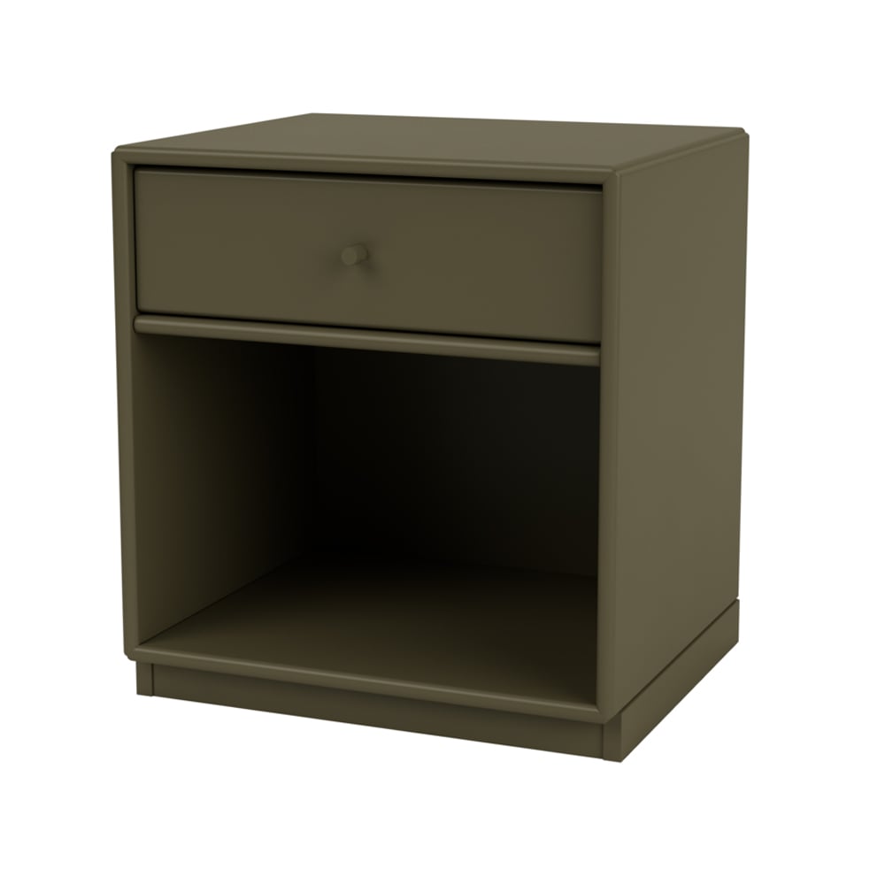 Montana Dream nachtkastje oregano 139, sokkel 3cm | Scandinavisch Interieur | Nachtkastjes | Groen