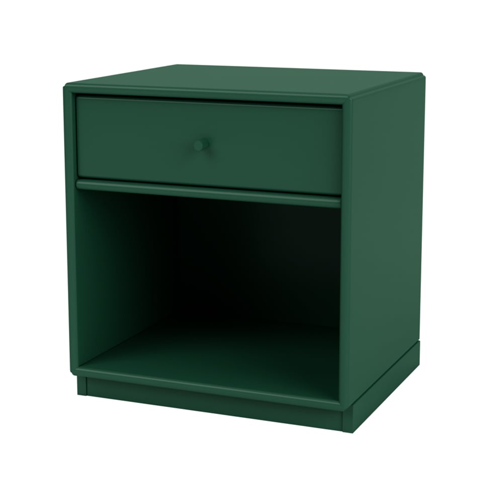 Montana Dream nachtkastje pine 136, sokkel 3cm | Scandinavisch Interieur | Nachtkastjes | Groen