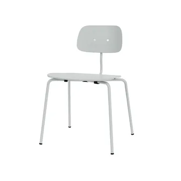 Kevi 2060 stoel - o. grey gelakt onderstel-gebeitst essenhout - Montana