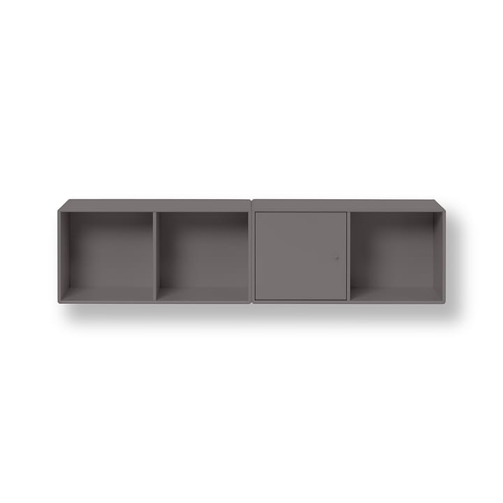 Line plankmodule wandbevestiging 1 deur - Coffee 35 - Montana