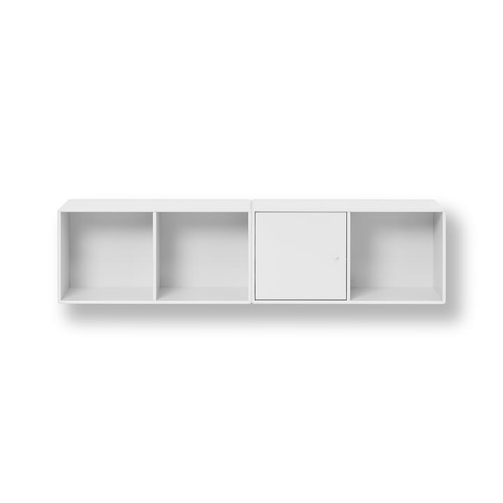 Line plankmodule wandbevestiging 1 deur - New white 101 - Montana