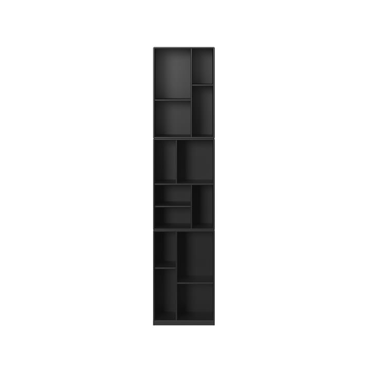 Loom boekenkast - black 05, incl. 3 cm sokkel - Montana