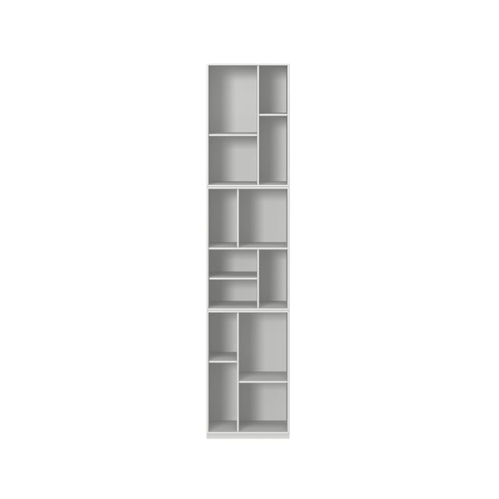 Loom boekenkast - new white 101 met 3 cm sokkel - Montana
