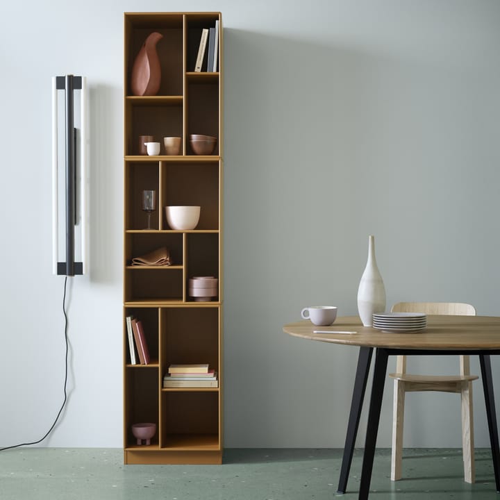 Loom boekenkast, nordic 09, incl. 3 cm sokkel Montana