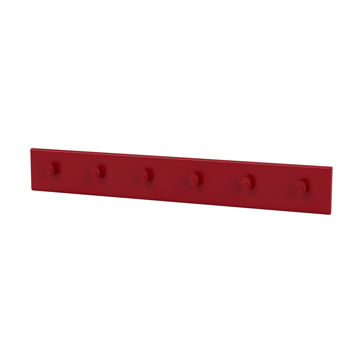 Montana kapstok 6 haken Beetroot | Scandinavisch Interieur | Kapstokken & hangrekken | Rood