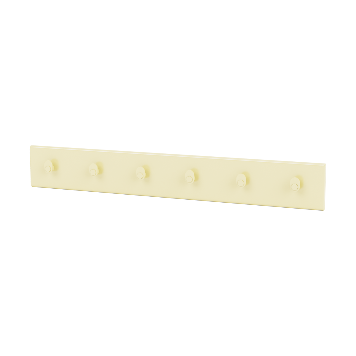 Montana kapstok 6 haken Camomile | Scandinavisch Interieur | Kapstokken & hangrekken | Geel