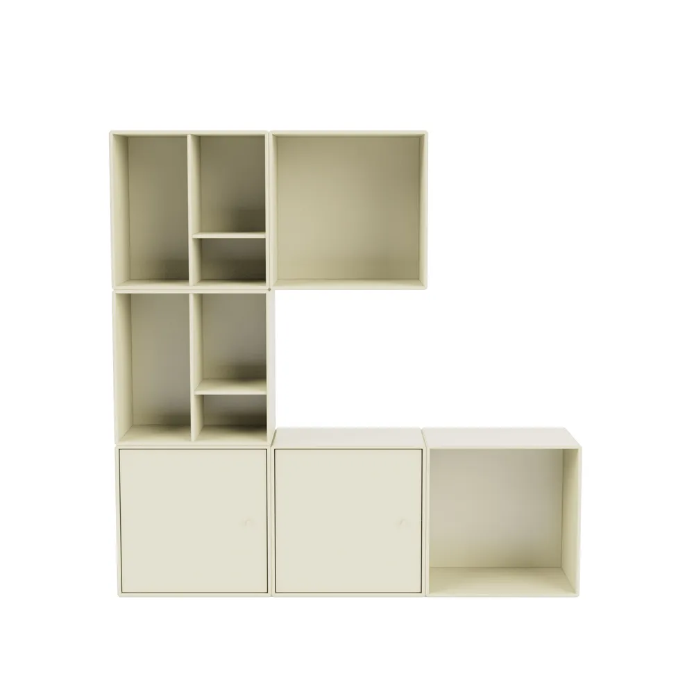 Montana Mini plankensysteem 6x2 Vanilla,  Montana