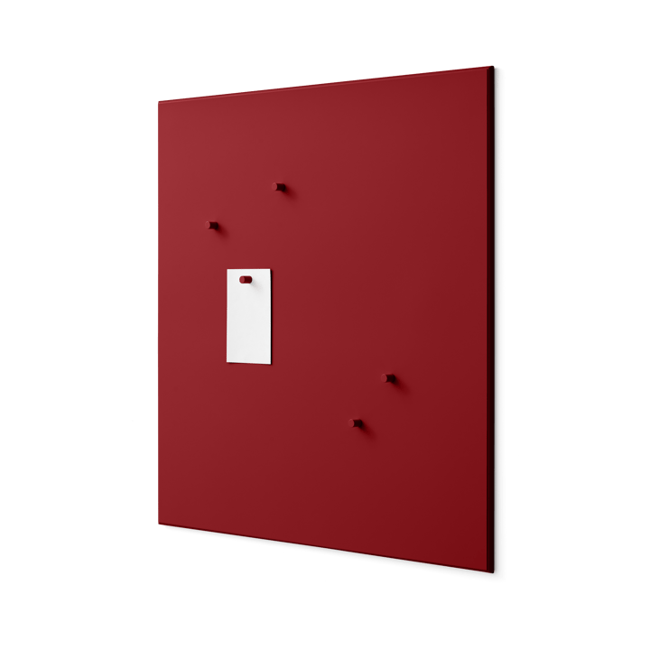 Montana noticeboard prikbord 69,6x69,6 cm - Beetroot - Montana