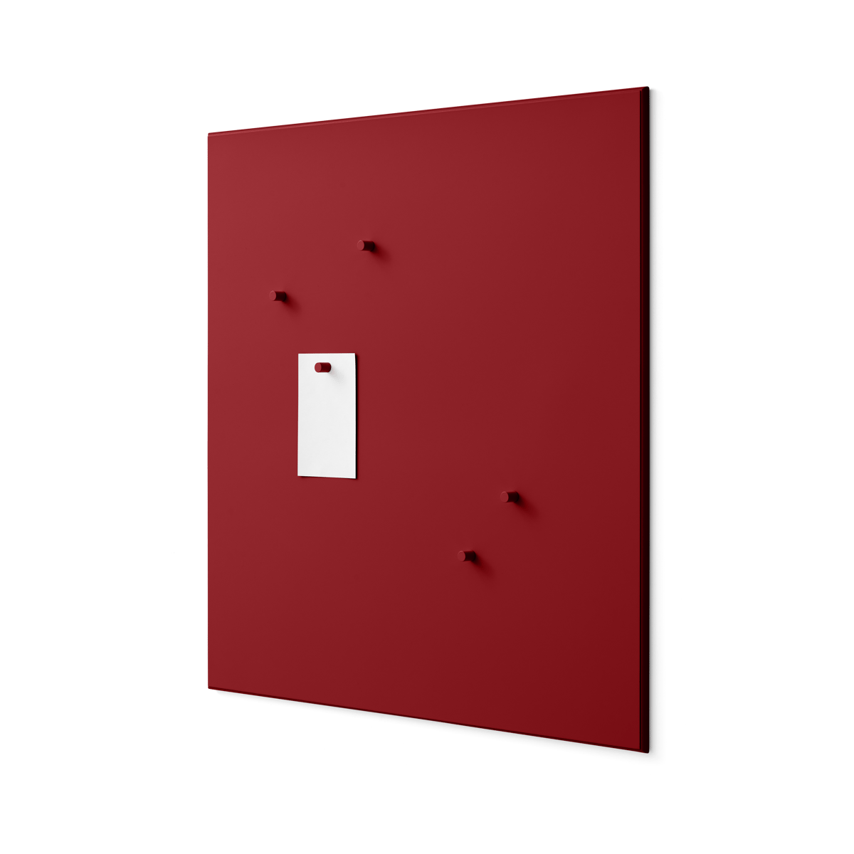 Montana noticeboard prikbord 69,6x69,6 cm Beetroot | Scandinavisch Interieur | Haken & hangers | Rood
