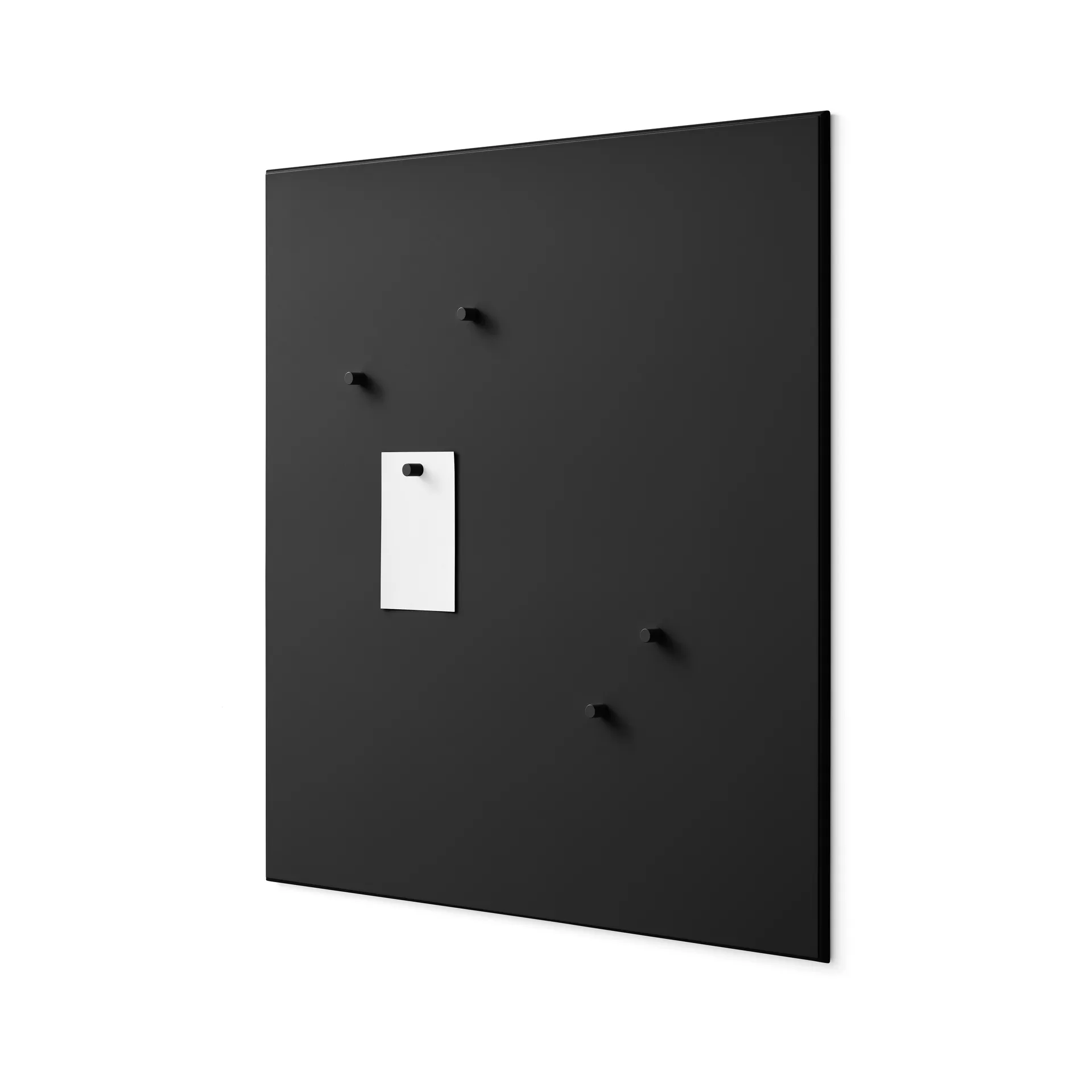 Montana noticeboard prikbord 69,6x69,6 cm, Black Montana