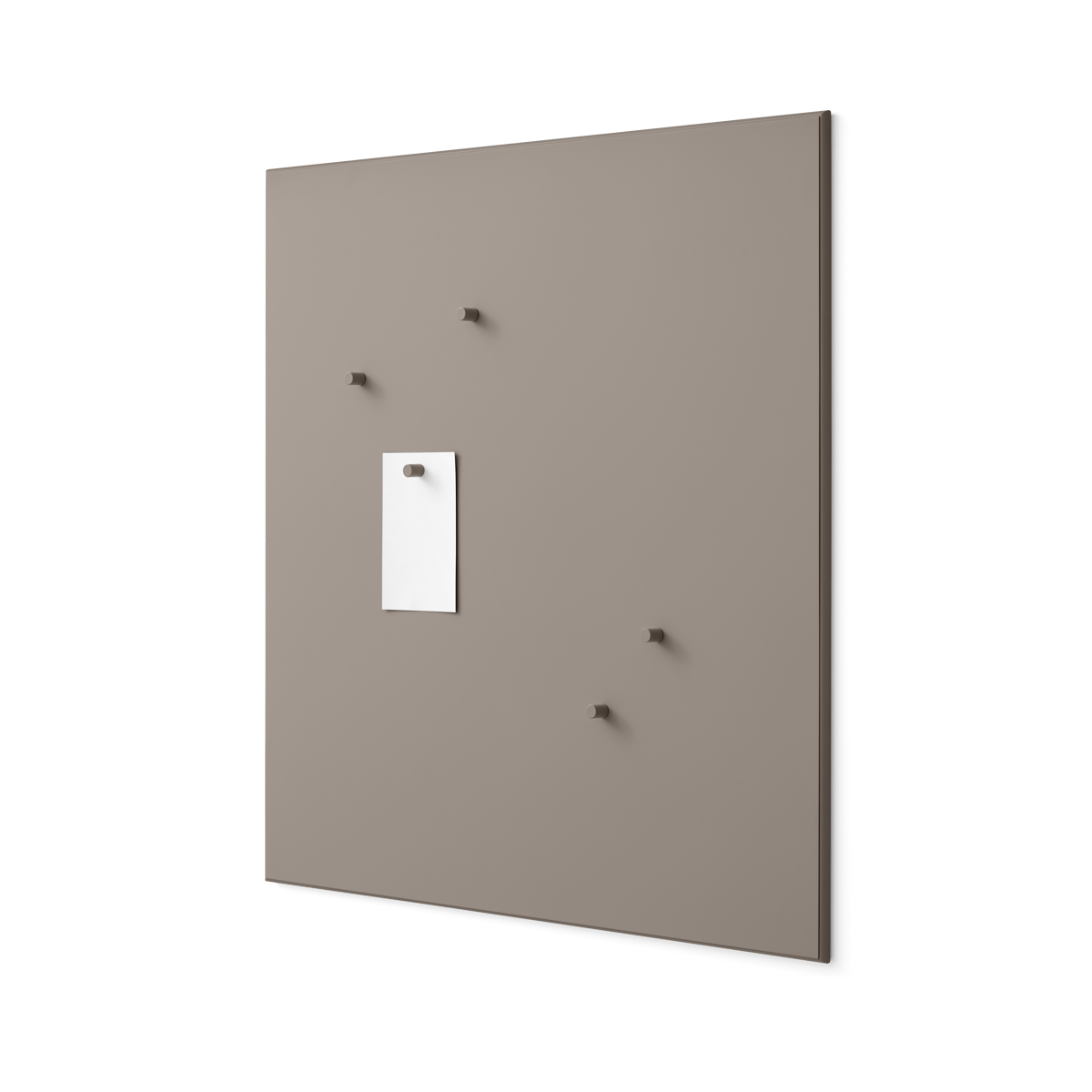Montana noticeboard prikbord 69,6x69,6 cm Truffle | Scandinavisch Interieur | Haken & hangers | Grijs