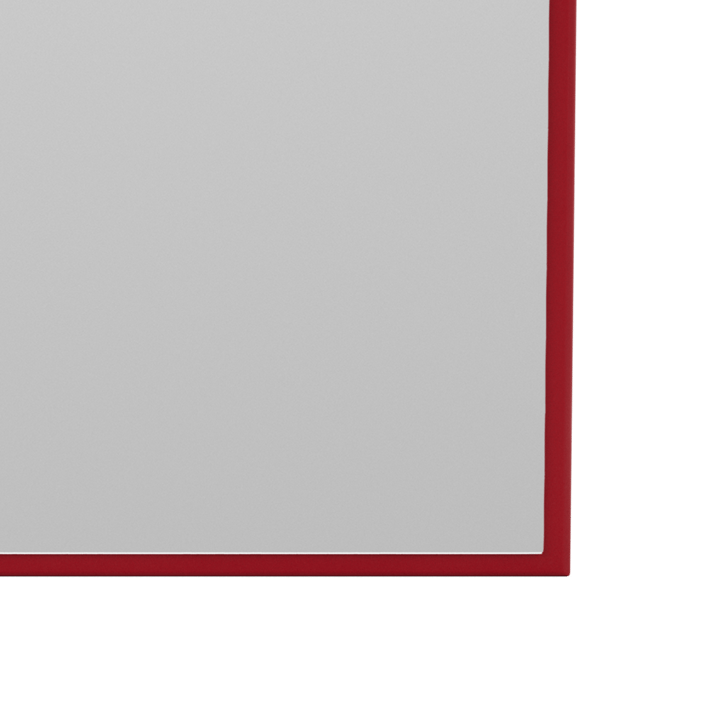 Montana rectangular spiegel 46,8x69,6 cm - Beetroot - Montana