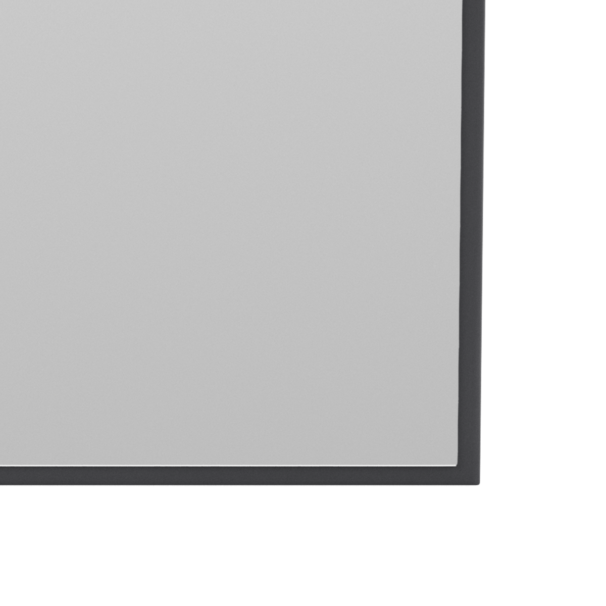 Montana rectangular spiegel 69,6x138 cm Anthracite | Scandinavisch Interieur | Wandspiegels | Grijs