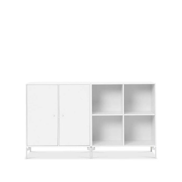 Pair sideboard - new white 101, witgelakte poten - Montana