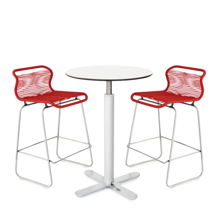 Panton One kitchen barkruk, duke, roestvrij staal Montana