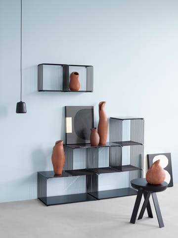 Panton Wire Extended plank 70x34,8x34,8 cm - Black - Montana