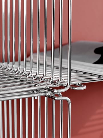 Panton Wire Extended plank 70x34,8x34,8 cm - Chrome - Montana