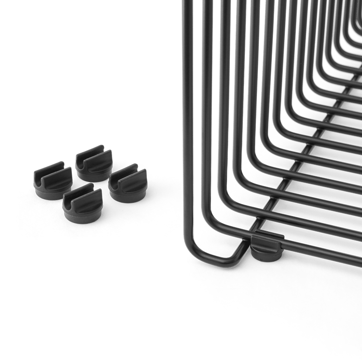 Panton Wire feet afstandhouder 4-pack, Black Montana