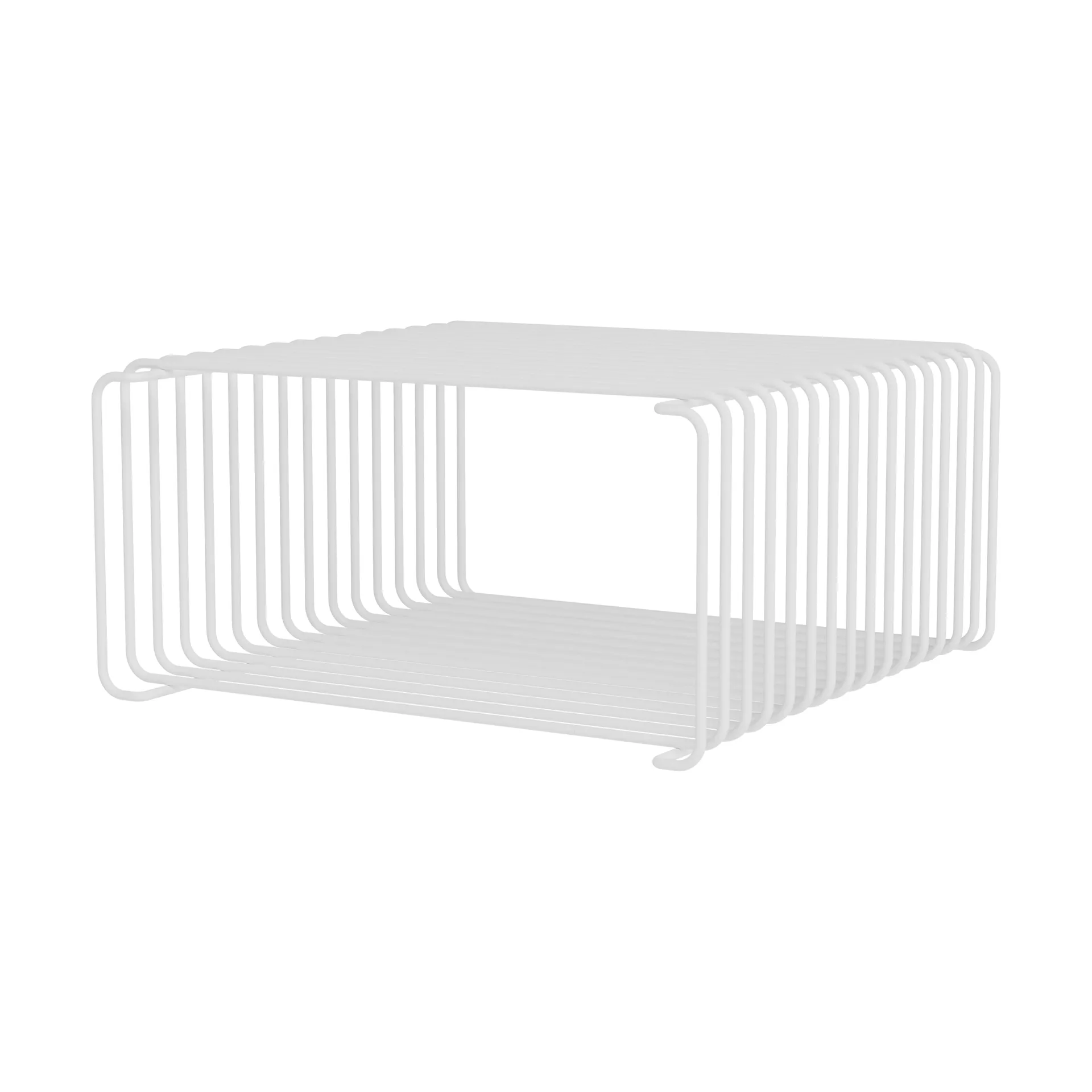 Panton Wire Half Height plank 34,8x17,2x34,8 cm, Snow Montana