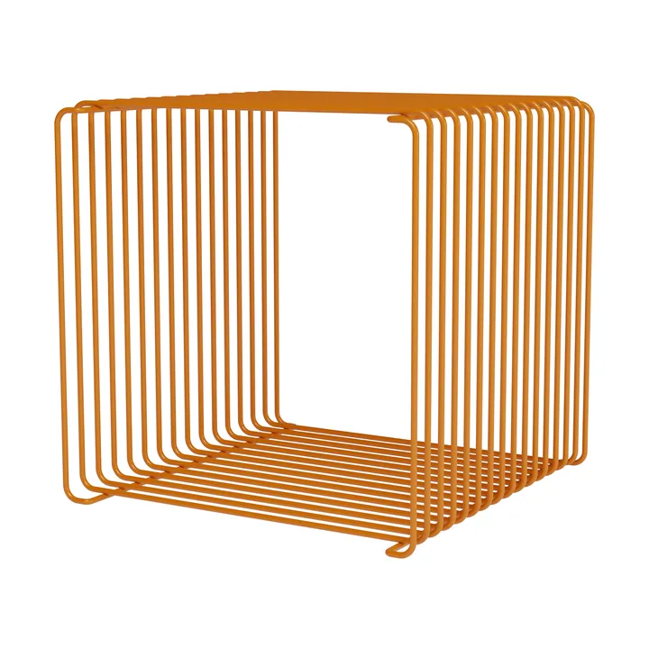 Panton Wire Single plank 34,8x34,8x34,8 cm - Tangerine - Montana