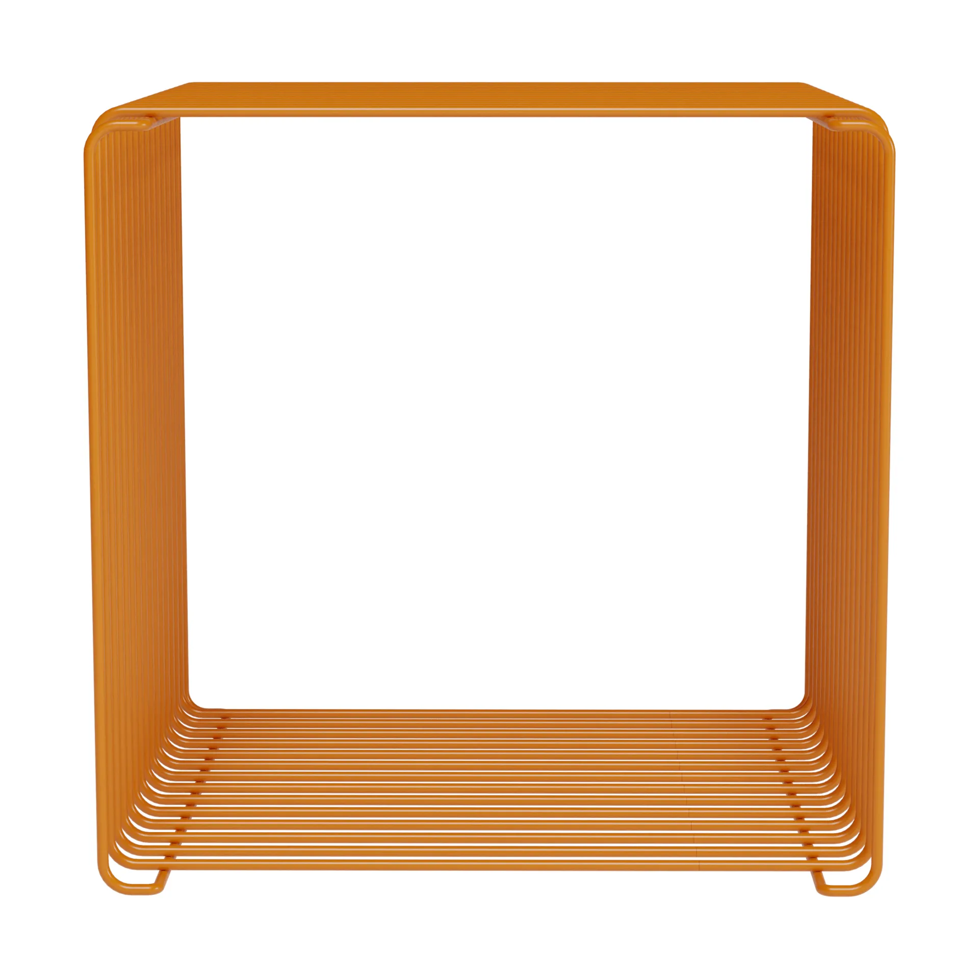 Panton Wire Single plank 34,8x34,8x34,8 cm, Tangerine Montana