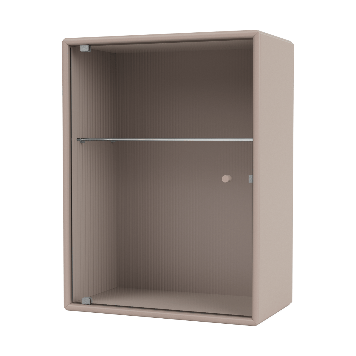 Montana Ripple wandkastje 35,4x46,8x20 cm Mushroom | Scandinavisch Interieur | Vitrinekasten | Beige