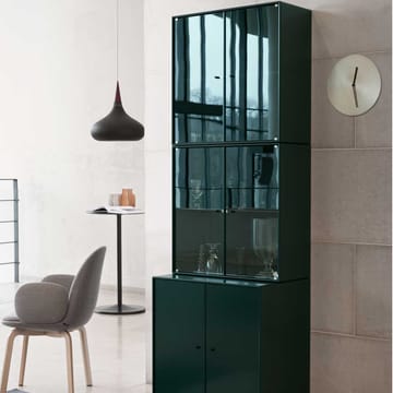 Rise vitrinekast - new white 101, met sokkel - Montana
