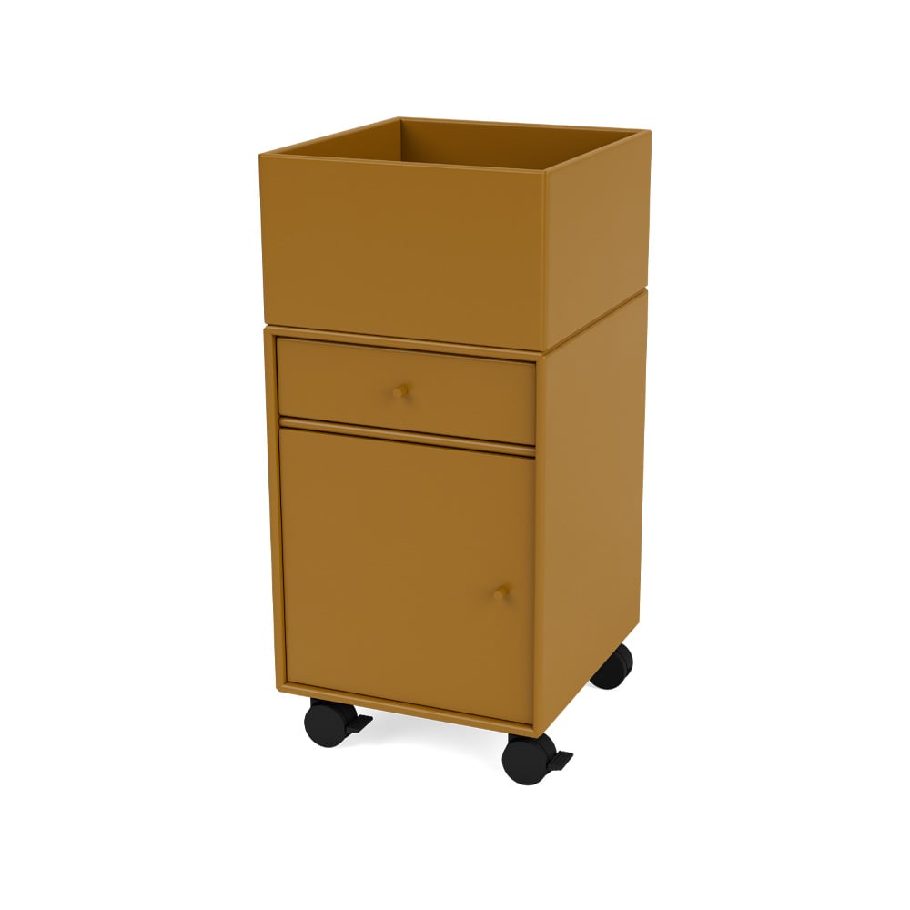 Montana Runner rolkastje amber 142 | Scandinavisch Interieur | Ladekasten & dressoirs | Geel