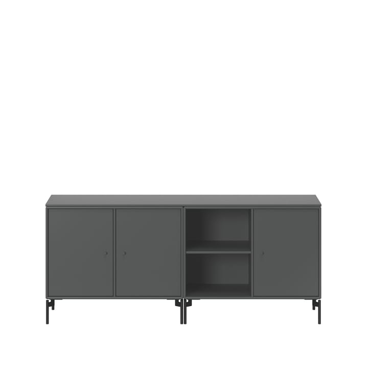 Save sideboard - Anthracite 04-zwartgelakte poten - Montana