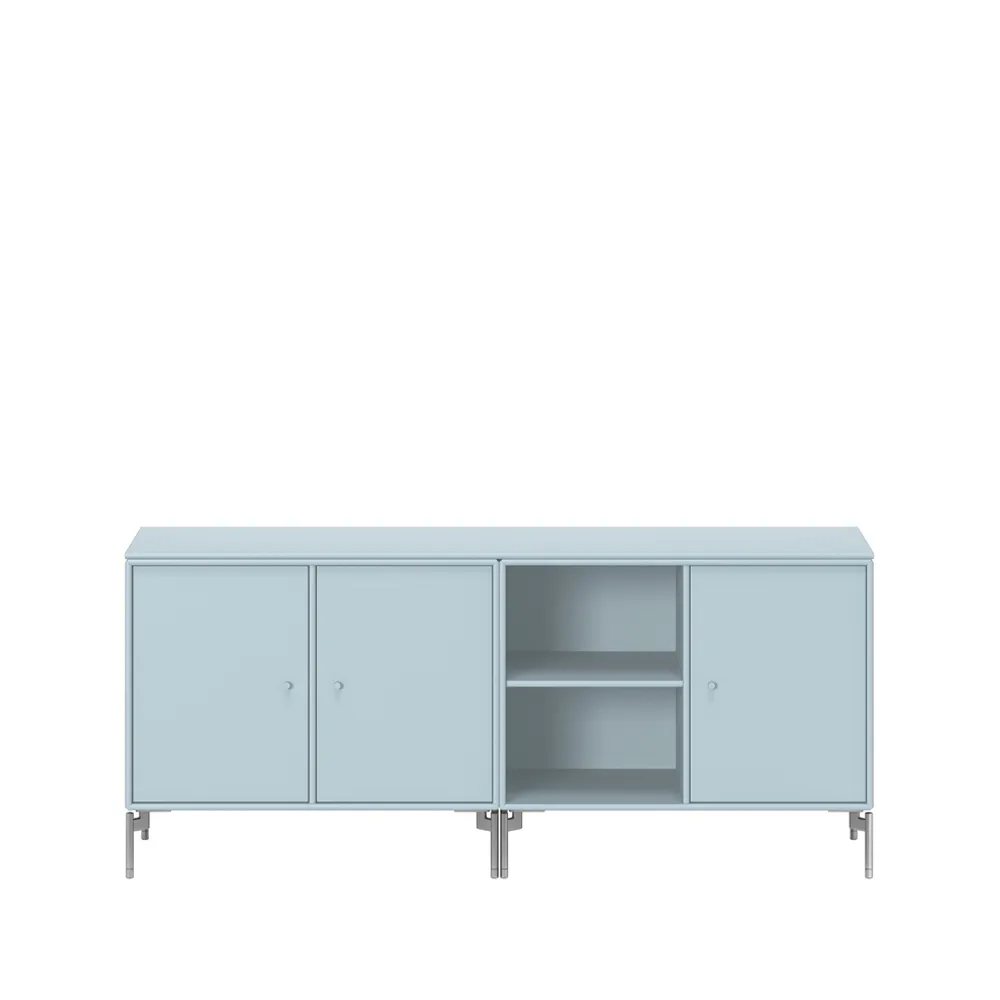 Save sideboard, flint 148, verchroomde poten Montana