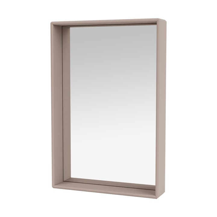 Shelfie colour frame spiegel 46,8x69,6 cm - Mushroom - Montana