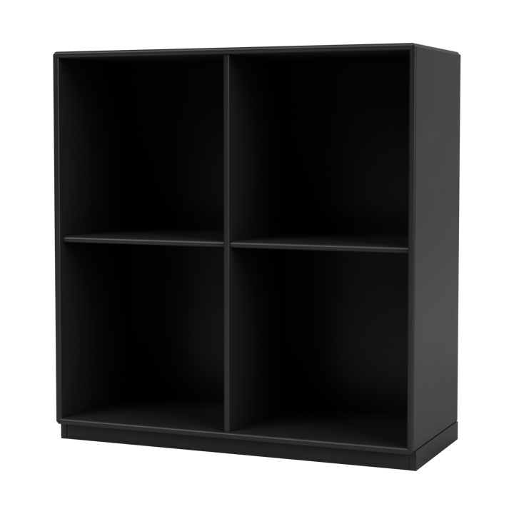 SHOW rek 69,6x69,6 cm, sokkel 3 cm - 05-Black - Montana