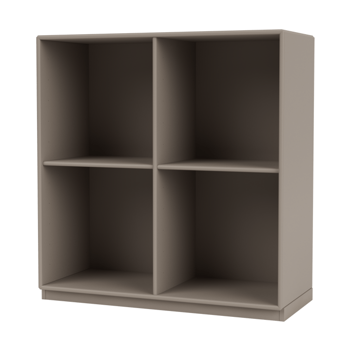 SHOW rek 69,6x69,6 cm, sokkel 3 cm - 141-Truffle - Montana