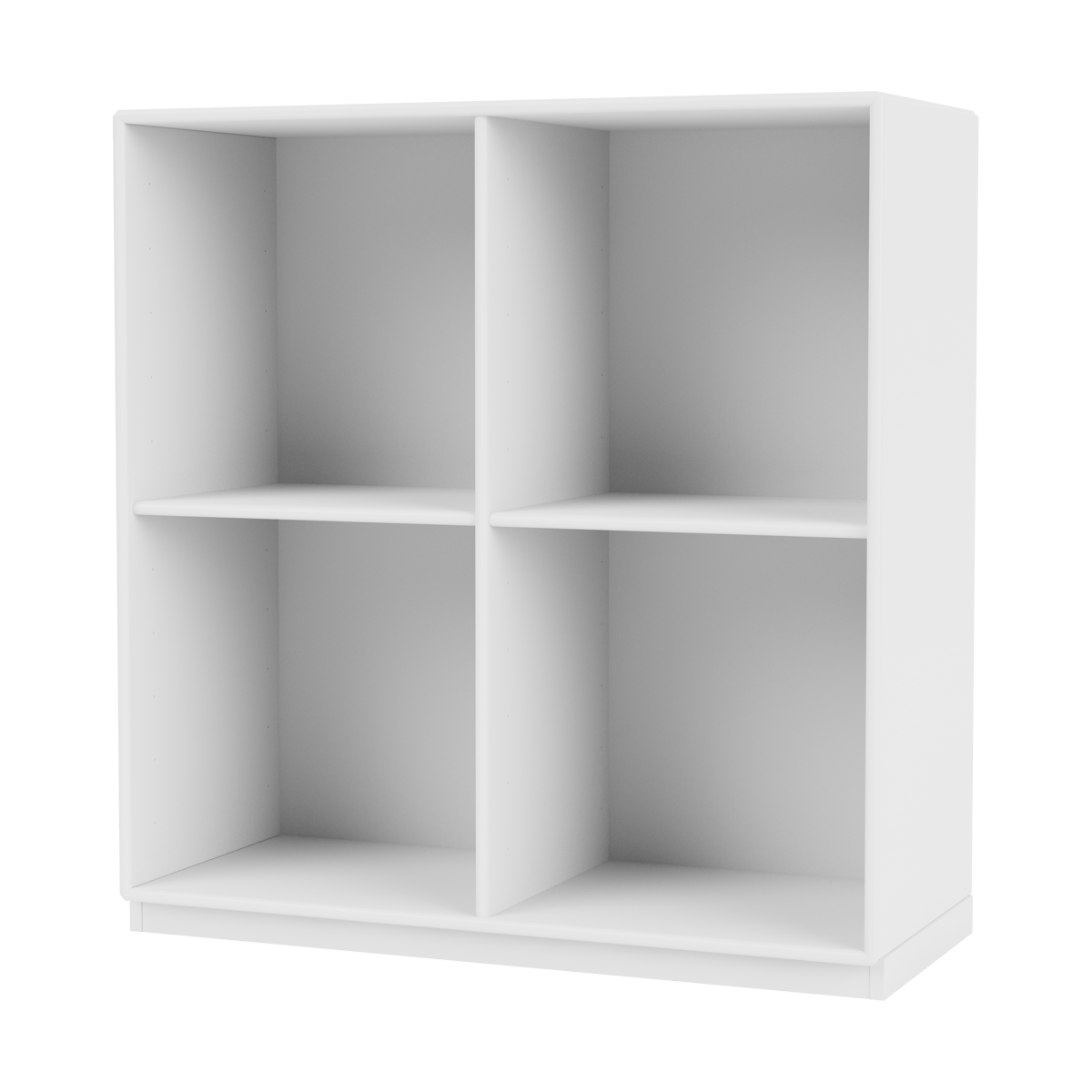 Montana SHOW rek 69,6x69,6 cm, sokkel 3 cm 38-Snow | Scandinavisch Interieur | Planken & planksystemen | Wit