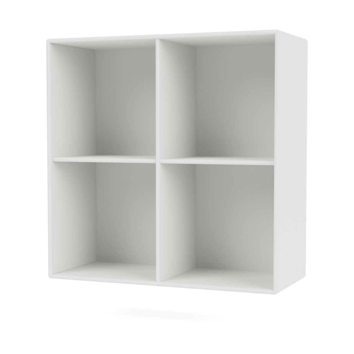 Montana SHOW wandplank 69,6x69,6 cm incl. ophangrail 01-White