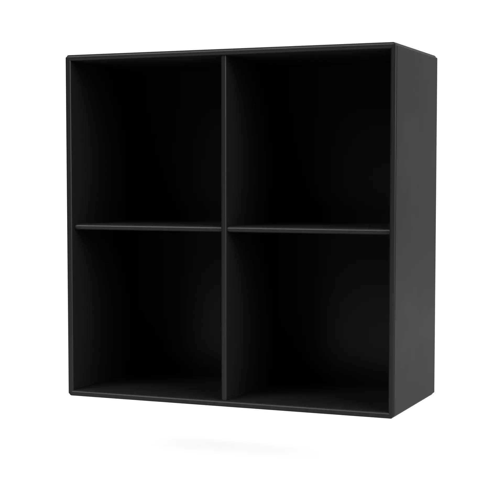 SHOW wandplank 69,6x69,6 cm incl. ophangrail, 05-Black Montana
