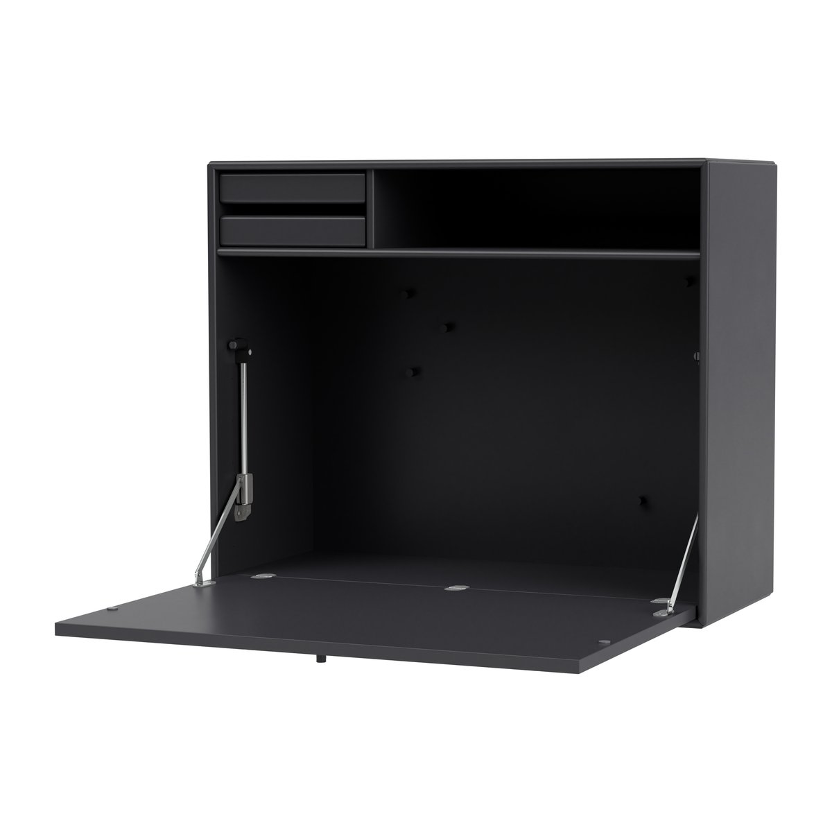 Montana STUDIO wandbureau Anthracite 04 | Scandinavisch Interieur | Bureaus | Grijs