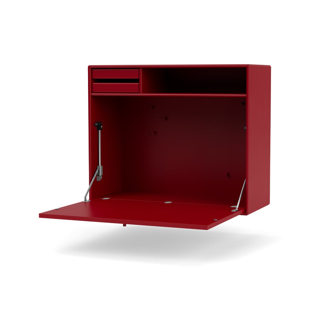 Montana STUDIO wandbureau beetroot 165