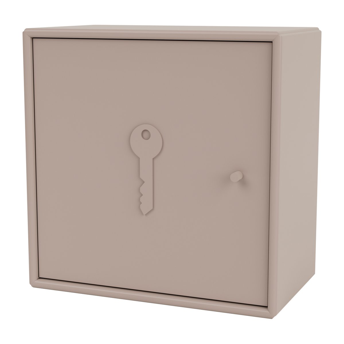 Montana UNLOCK sleutelkastje 35,4x35,4 cm Mushroom | Scandinavisch Interieur | Vitrinekasten | Beige