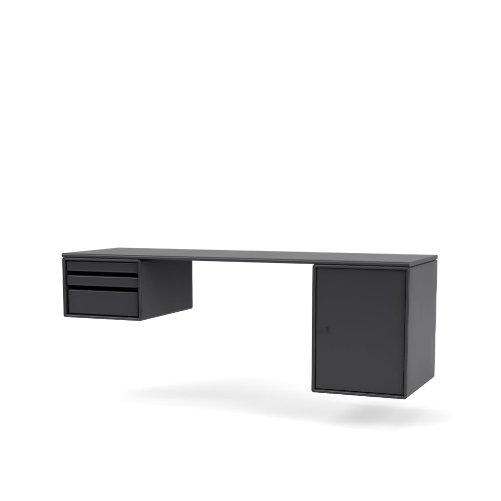 Montana Workshop bureau anthracite 04 | Scandinavisch Interieur | Bureaus | Grijs