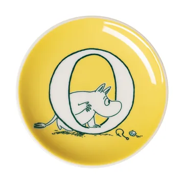 ABC Moomin minibord - O, 10,5 cm - Moomin Arabia