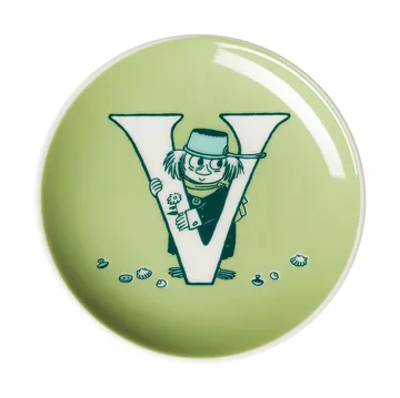 ABC Moomin minibord - V, 10,5 cm - Moomin Arabia