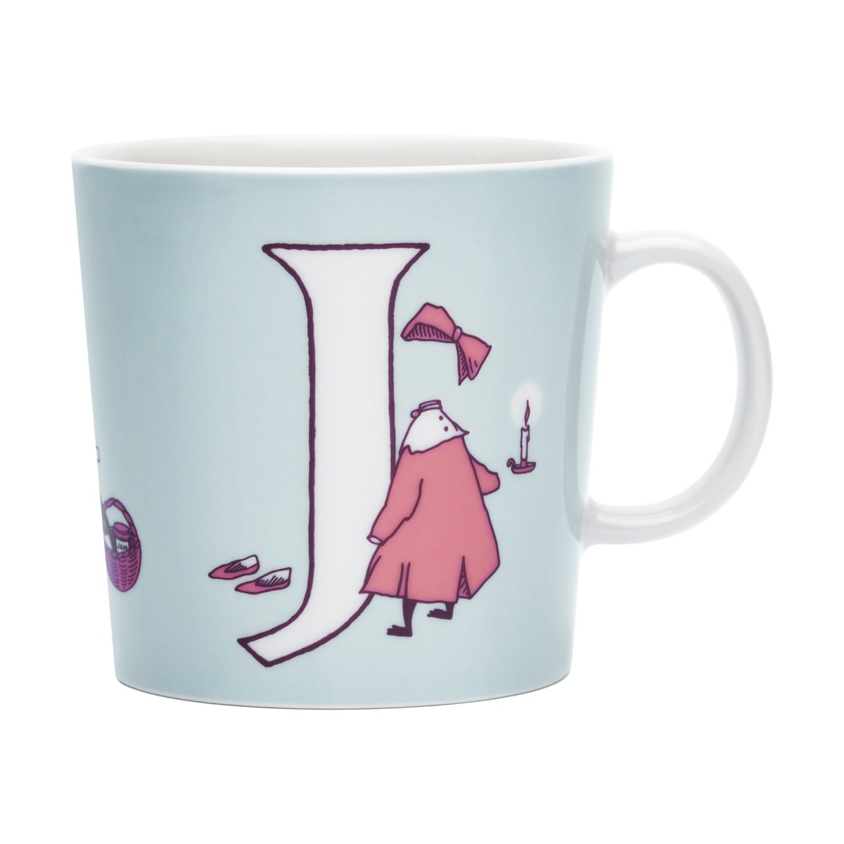Moomin Arabia ABC Moomin mok 40 cl J | Scandinavisch Interieur | Moomin-mokken | Blauw