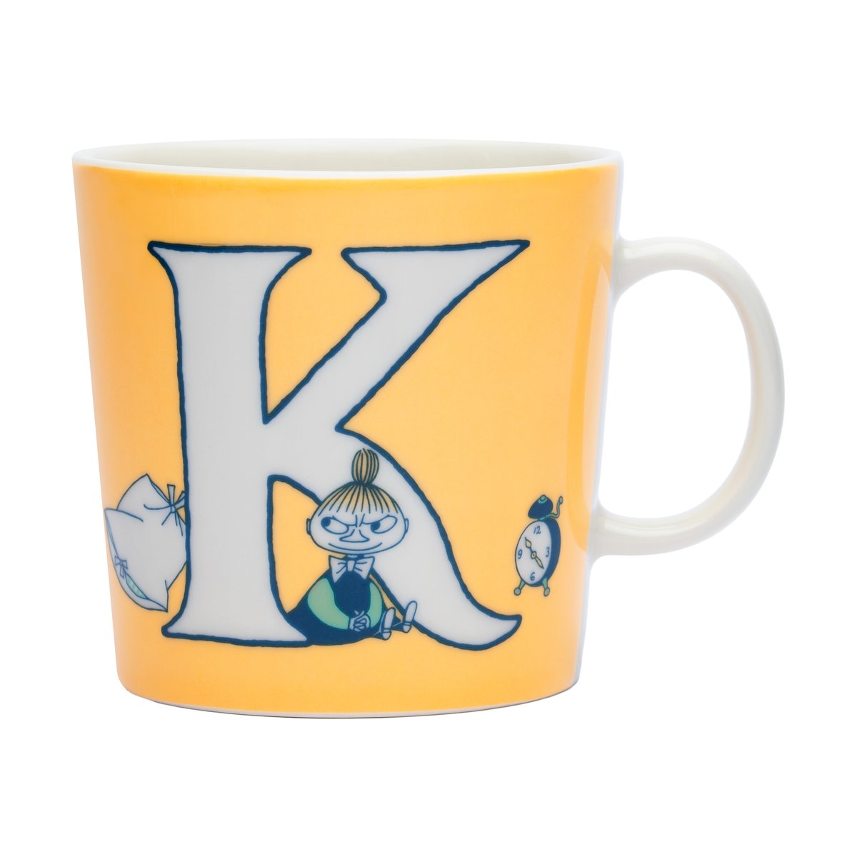 Moomin Arabia ABC Moomin mok 40 cl K | Scandinavisch Interieur | Moomin-mokken | Geel