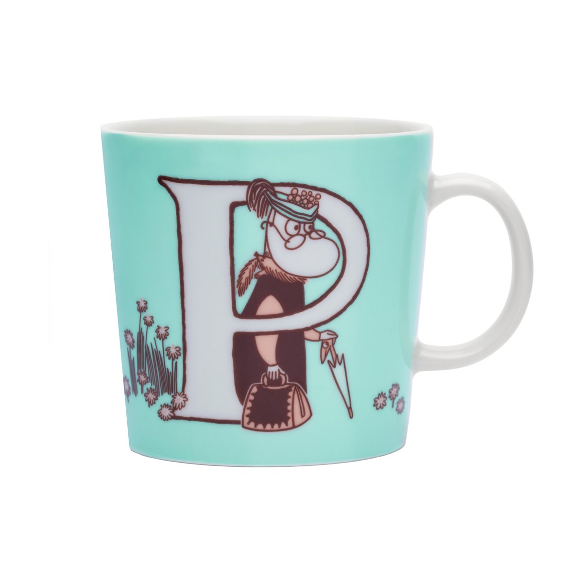 Moomin Arabia ABC Moomin mok 40 cl P | Scandinavisch Interieur | Moomin-mokken | Blauw