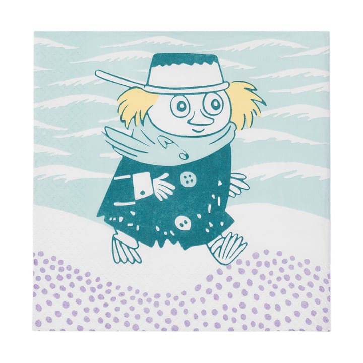 Beach day Moomin papieren servet 33x33 cm 20-pack - Multi - Moomin Arabia